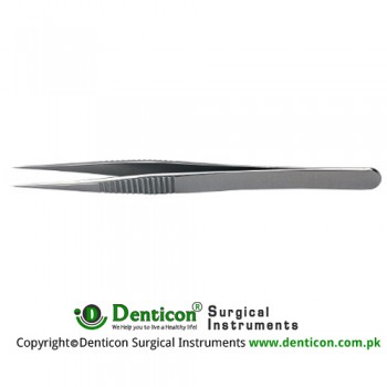Jewelers Forcep 3 # Straight,0.08 x 0.04mm tips, 12cm